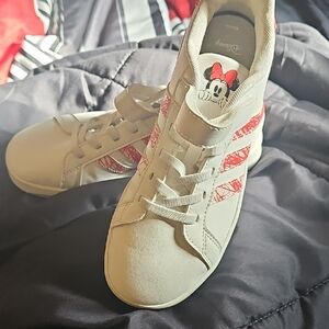 Disney Minnie Mouse White and Red Sneakers